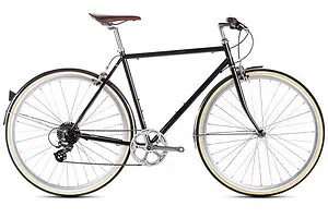Bicicleta Urbana 6KU Odyssey 8V Delano Negra