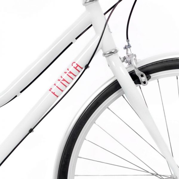 Finna Cycles Breeze City Bike 3 Speed Pearl White-2907