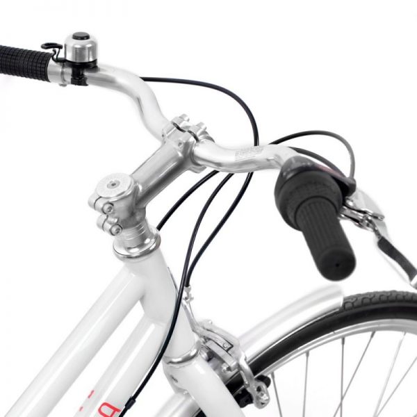 Finna Cycles Breeze City Bike 3 Speed Pearl White-2908