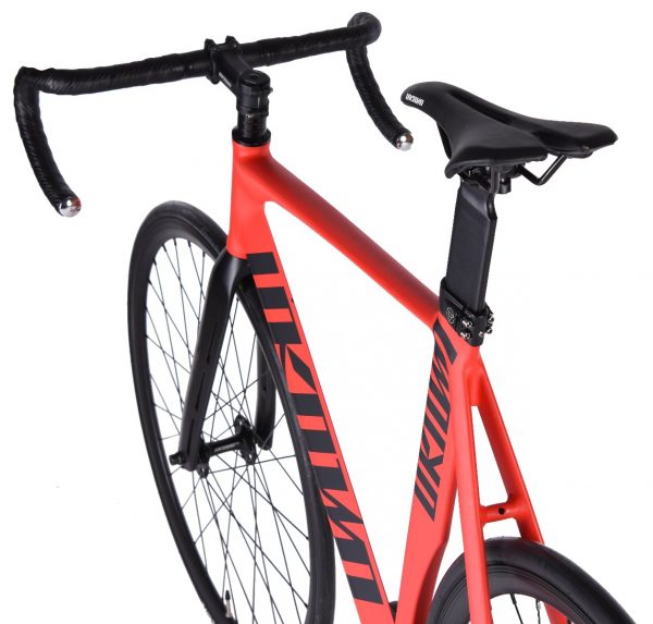 Singularidad de bicicleta de piñón fijo de Unknown Bikes - Red-7484