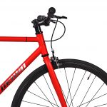Unknown Bicicleta de piñón fijo SC-1 – Rojo