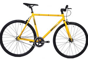 Unknown Bicicleta de piñón fijo SC-1 - Amarillo