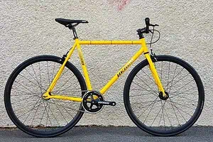 Unknown Bicicleta de piñón fijo SC-1 - Amarillo