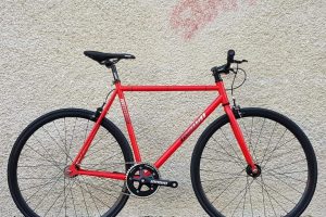 Unknown Bicicleta de piñón fijo SC-1 - Rojo