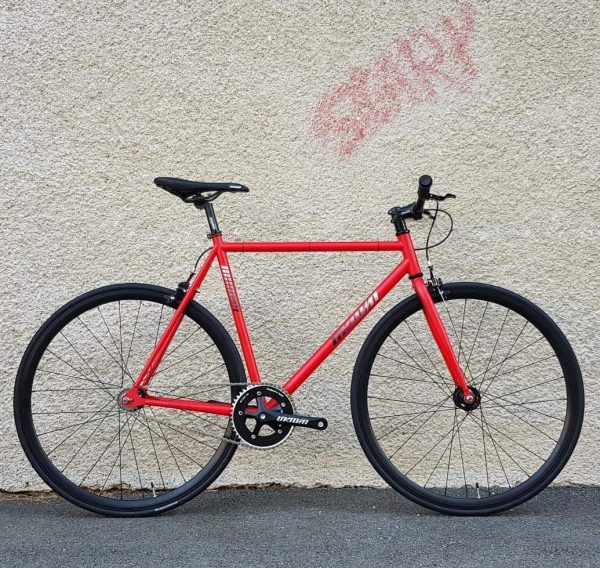 Unknown Bicicleta de piñón fijo SC-1 - Rojo