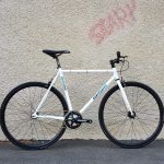 Unknown Bicicleta de piñón fijo SC-1 – Blanco