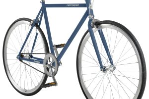 Bicicleta Fixie y Single Speed Harper de Retrospec - Azul Marino